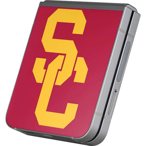 University of Southern California USC Red Logo Galaxy Z Flip6 Skin